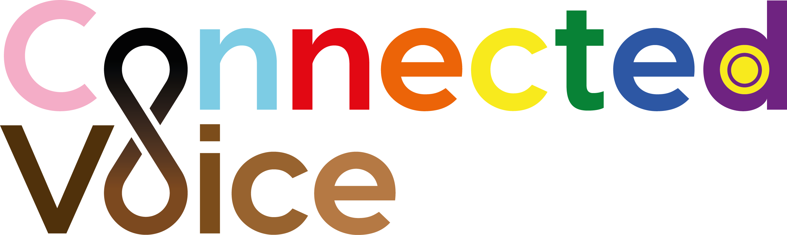 Connected Voice Pride logo 2022