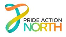 Pride Action North Logo