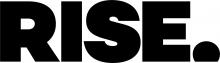Rise North East Logo in Black