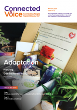Connected Voice Magazine Winter 2020 front cover image